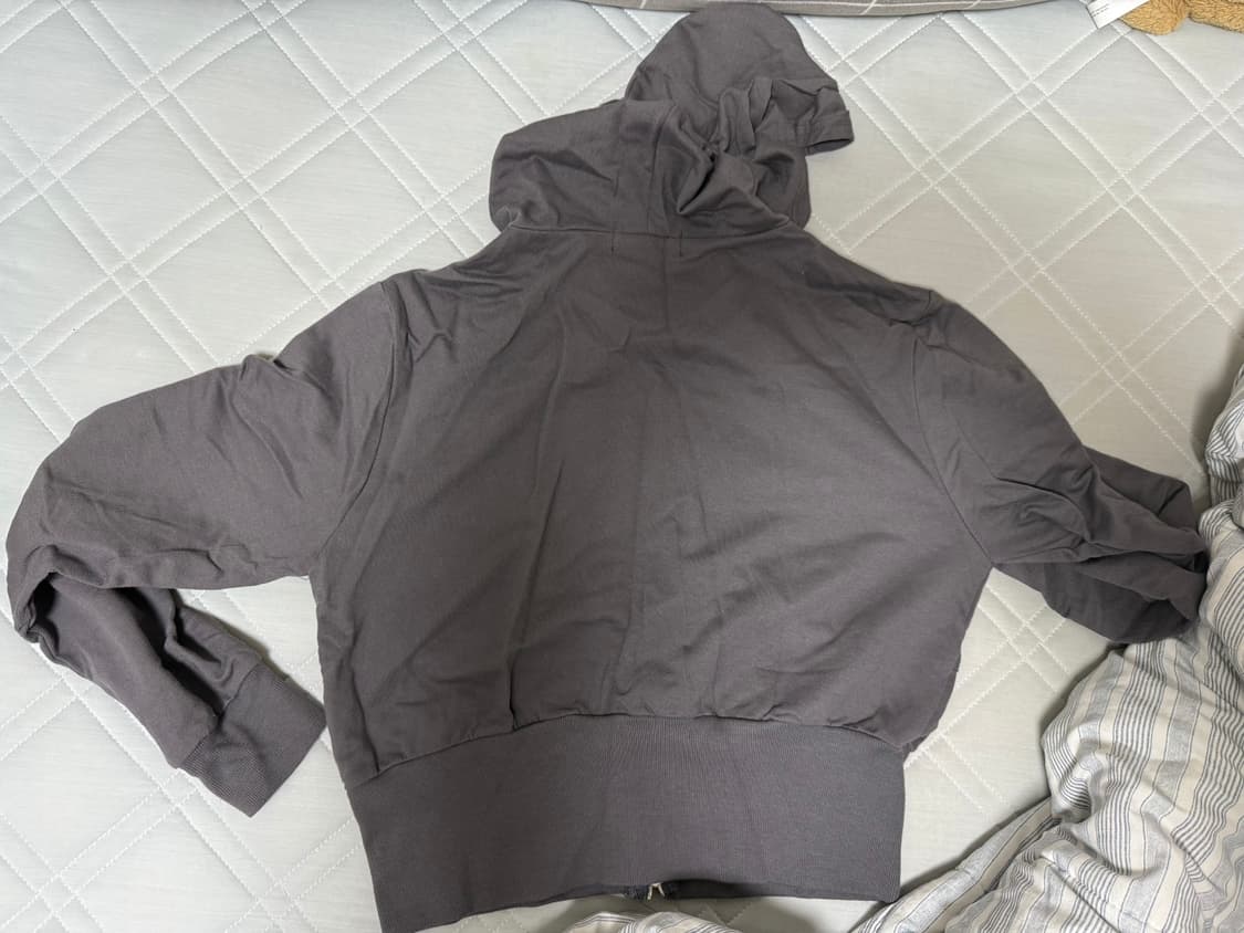 보우 아카이브 투웨이 집업 차콜 상품이미지3