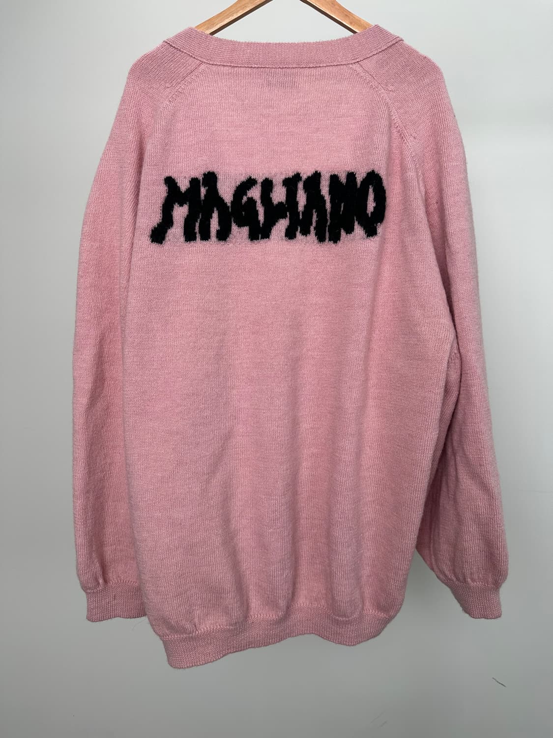 마리아노 그램파 가디건 핑크 L 상품이미지2