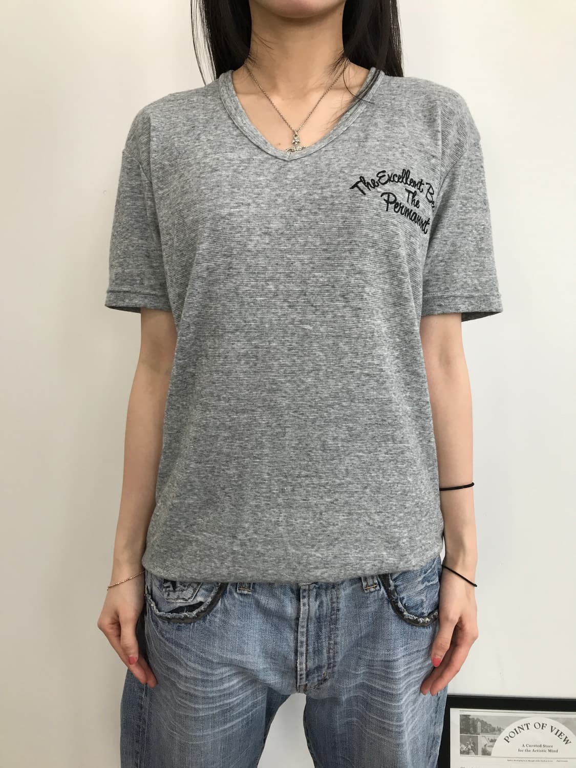 Stooge & Co Script Graphic Tee 상품이미지3