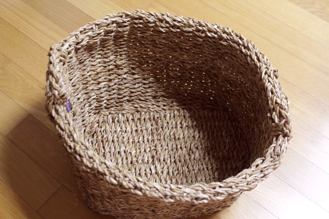 빈티지 내추럴 바구니 인테리어소품 빈티지소품 레트로소품 엔틱소품 수납함 상품이미지4