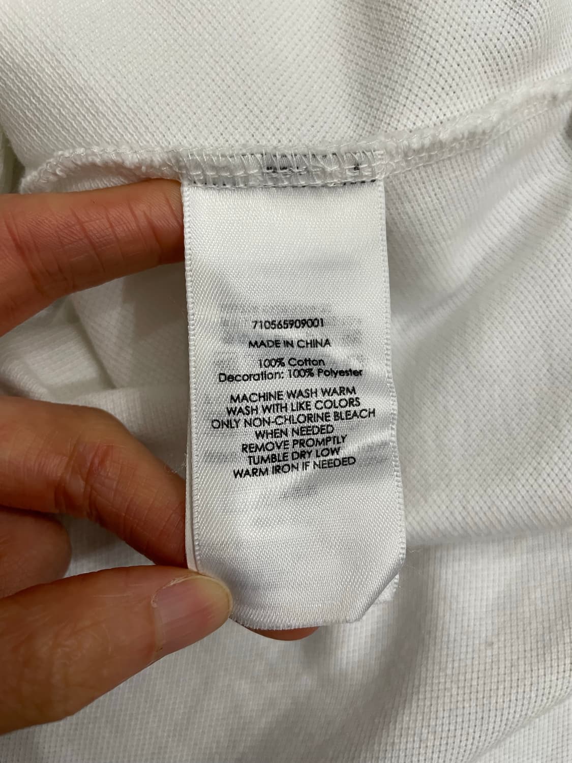 폴로 치프키프 빅포니 USA 성조기 PK 카라티 화이트 상품이미지7