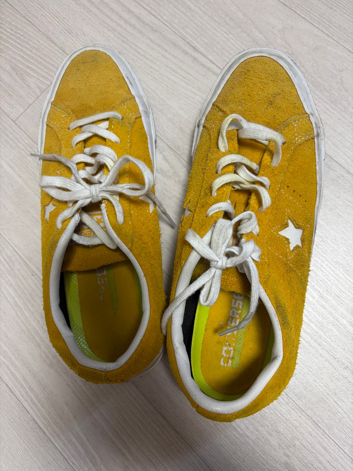 컨버스 원스타 빈티지 옐로우 화이트(250) 상품이미지1