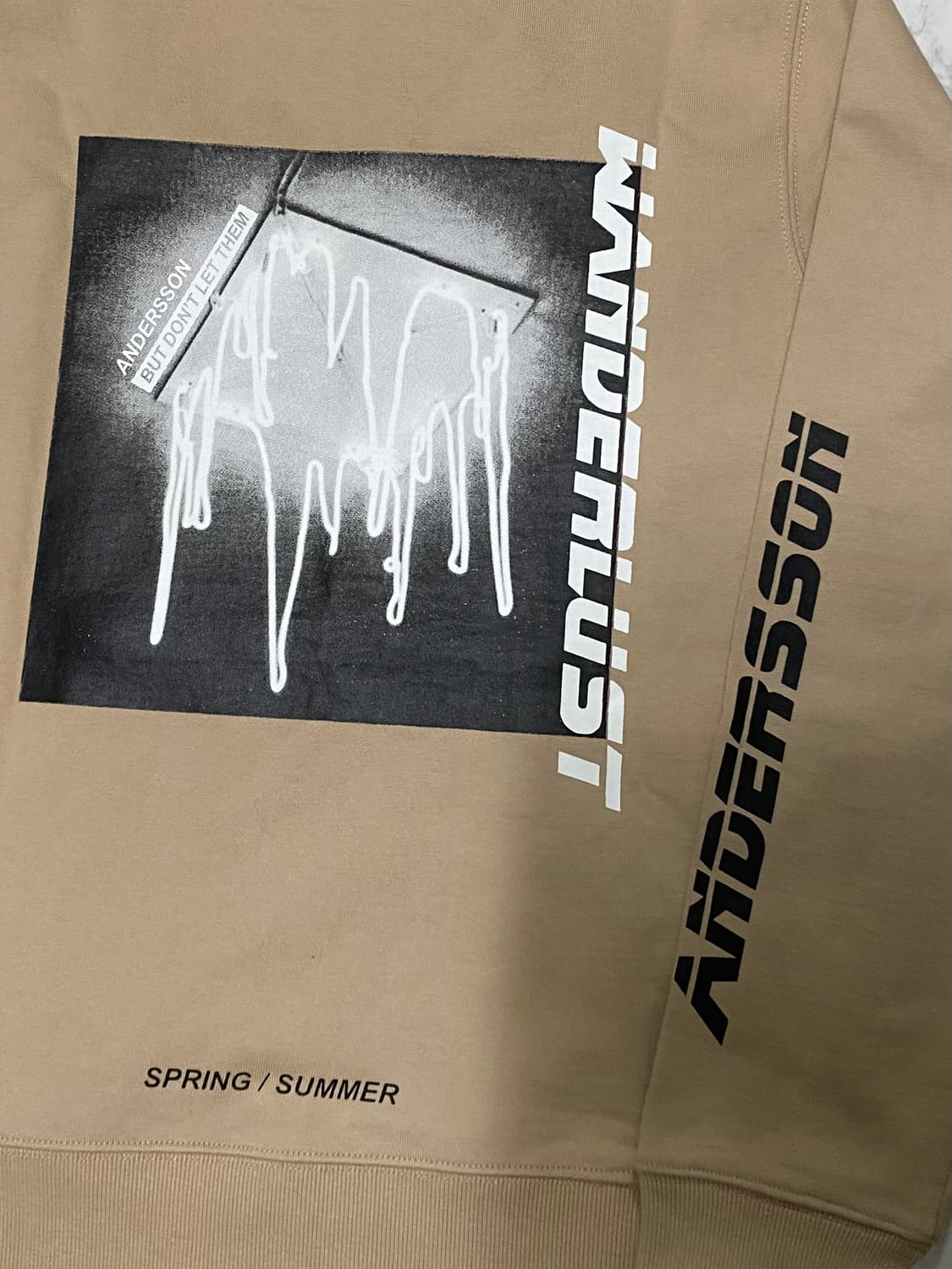 앤더슨벨 후드티셔츠 사이즈 95~100 상품이미지3