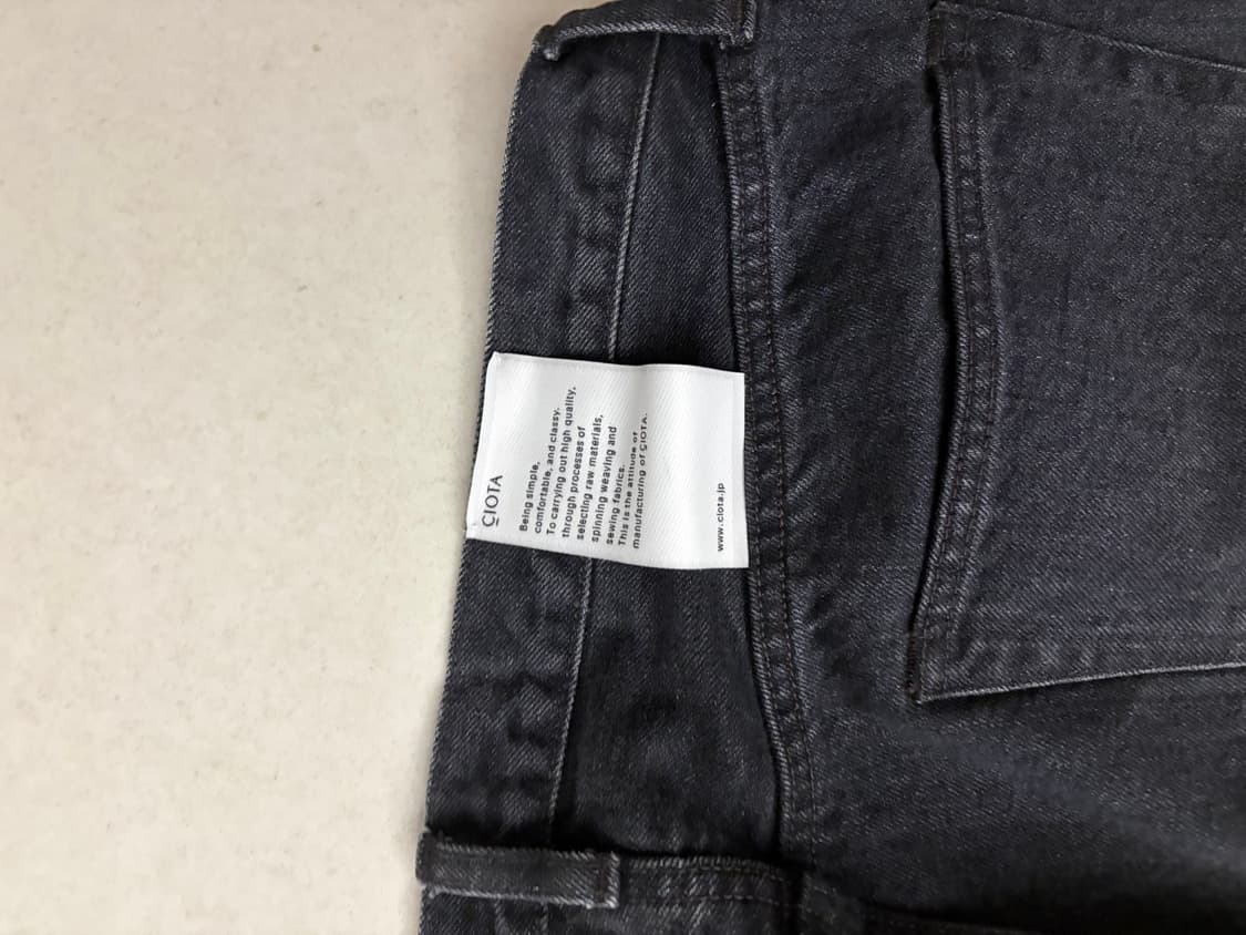 25SS New Straight 5 시오타 데님 상품이미지4