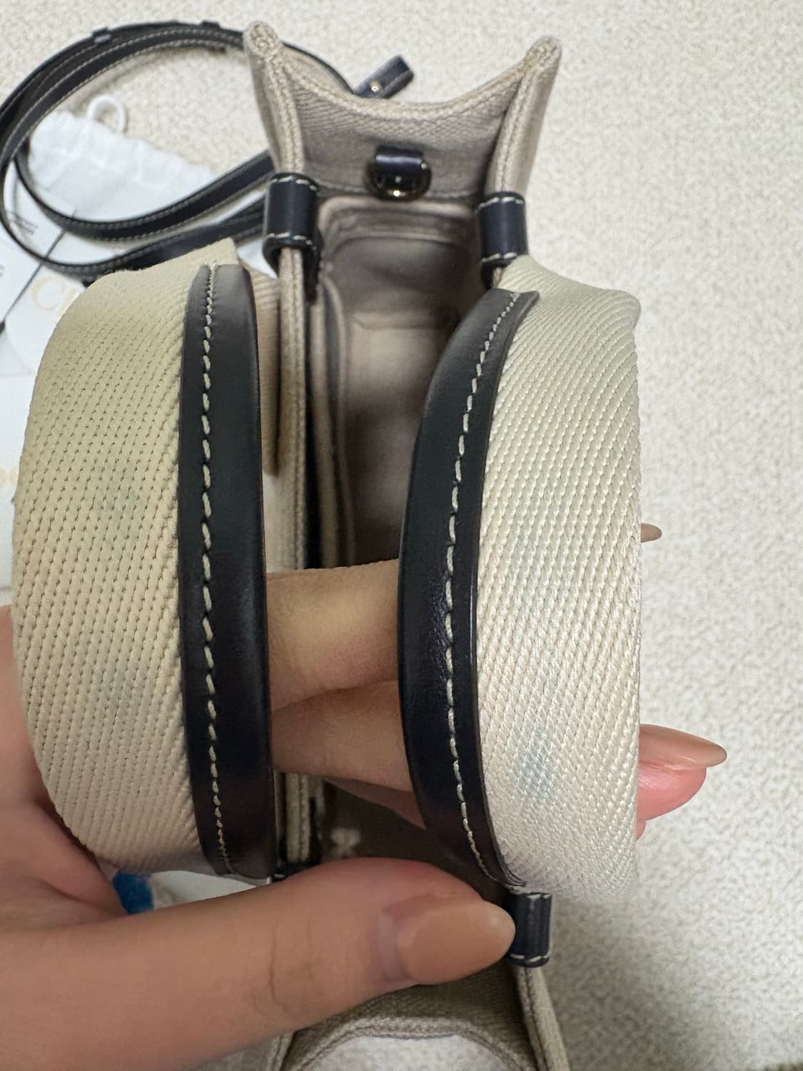 끌로에 우디백 스몰사이즈 상품이미지5