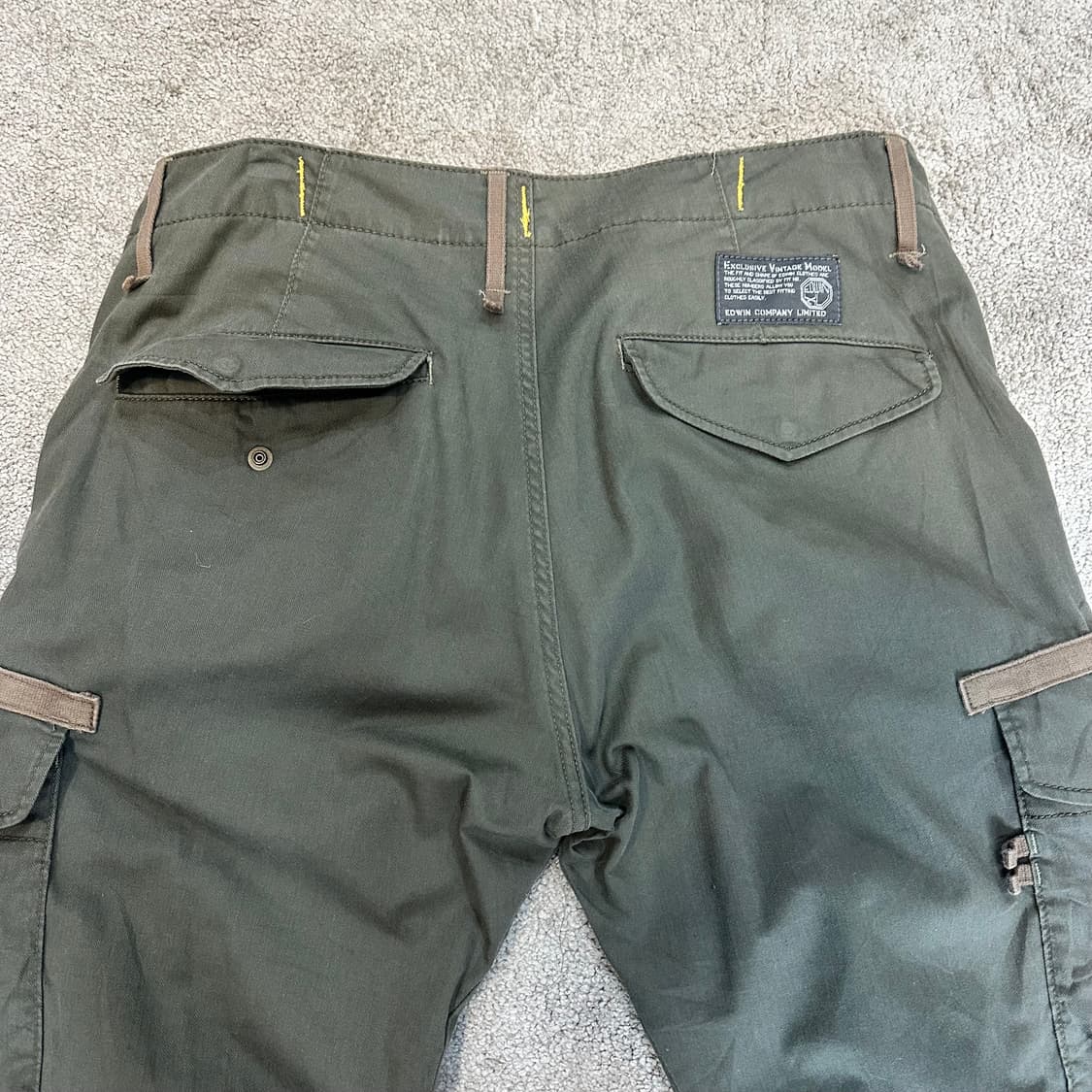 에드윈 익스클루시브 멀티 포켓 카고 팬츠(34) 상품이미지7