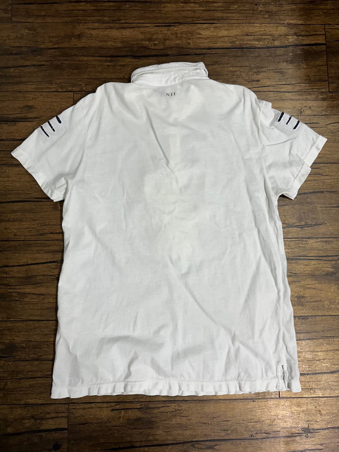 NII 스누피 우드스탁 카라 반팔티 105 상품이미지5