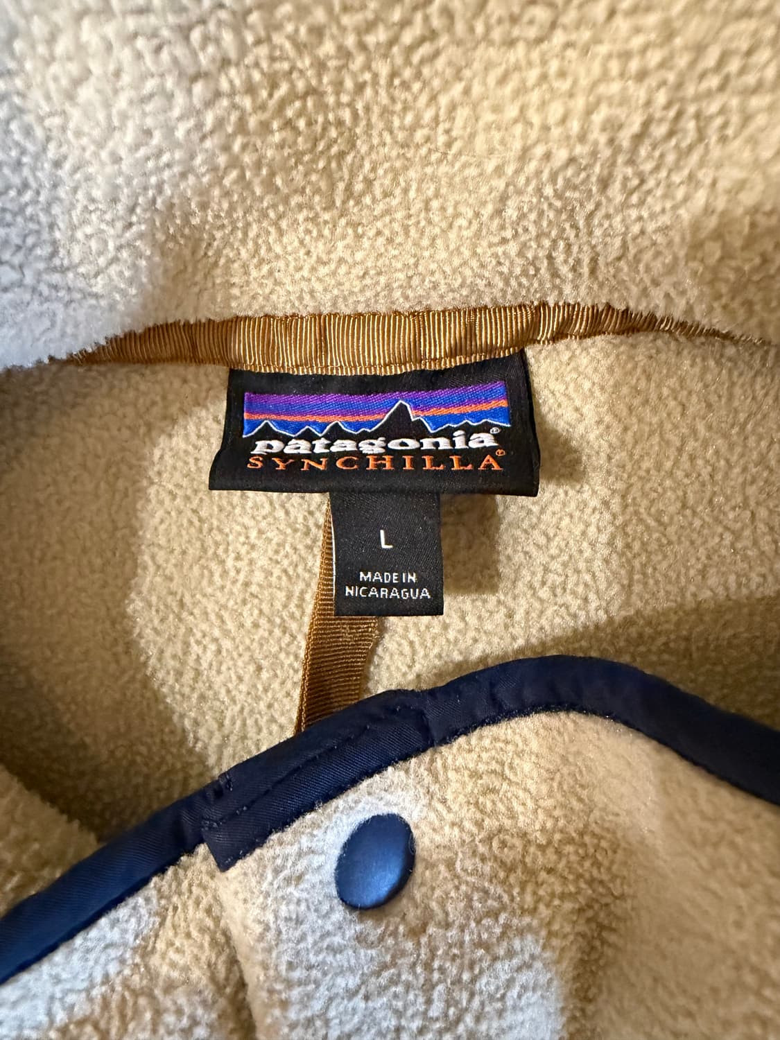 Patagonia]파타고니아 신칠라 풀오버 후리스 L 오트밀 그레이 상품이미지3