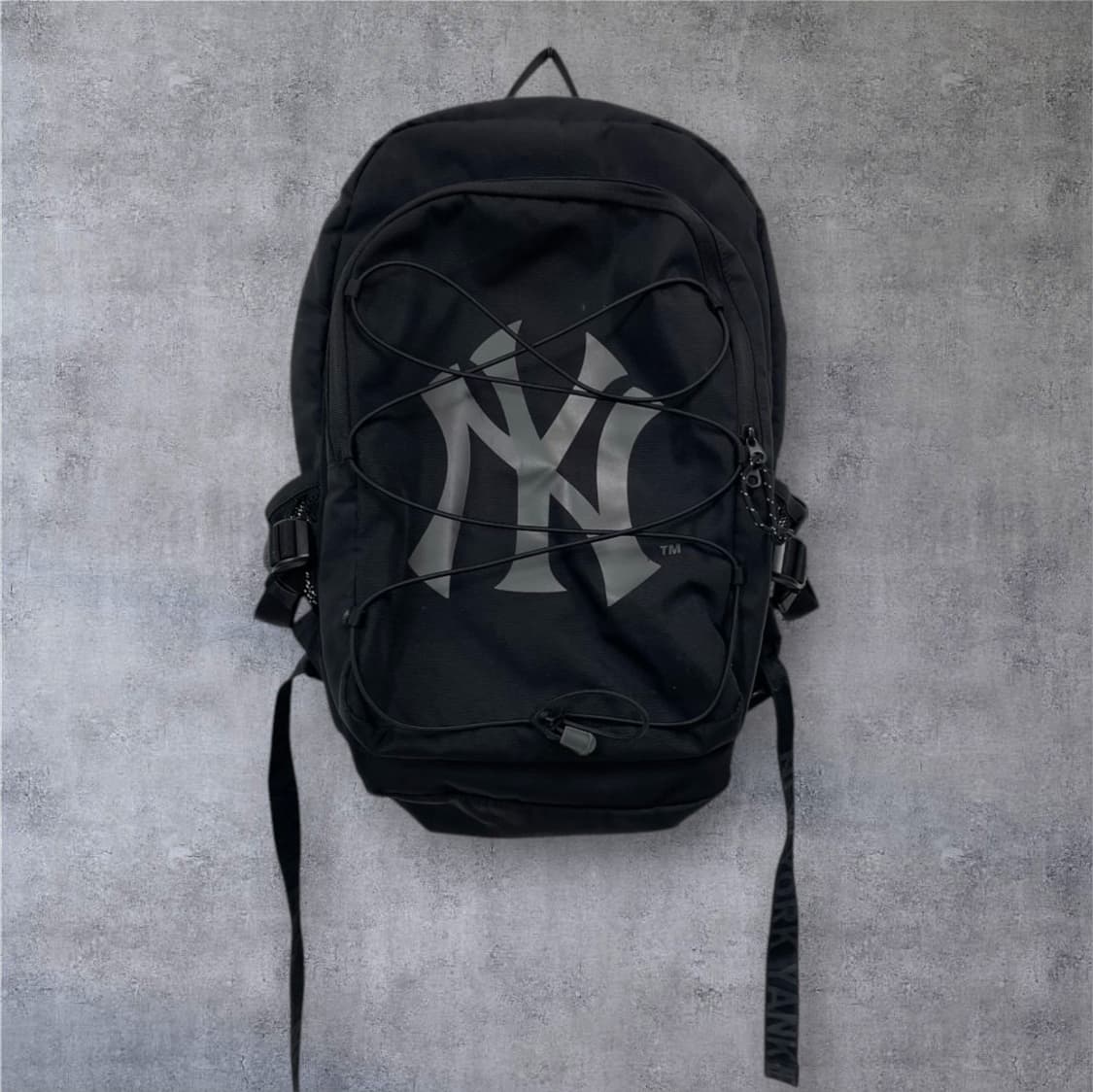 엠엘비 MLB 블랙 코듀라 3M 스트링 백팩 상품이미지1