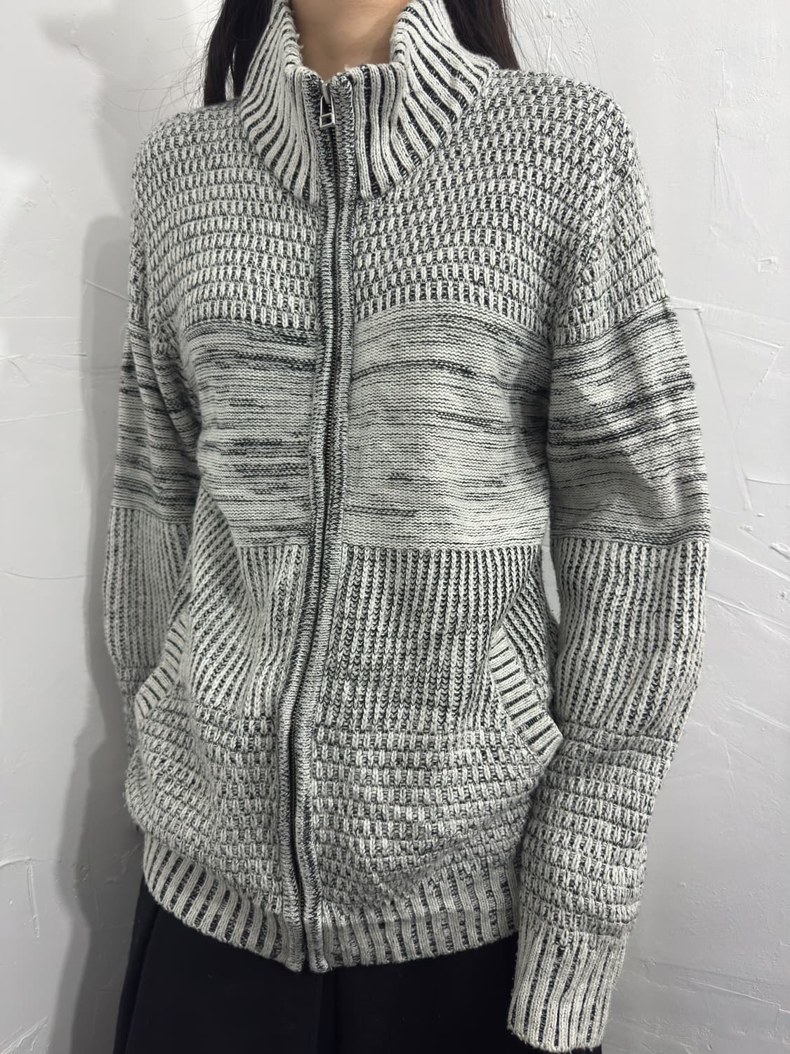 bernings knit zipup 상품이미지2