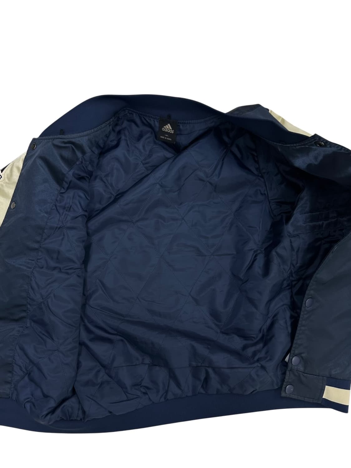 아디다스 올드스쿨 스타디움자켓 네이비 (M)   상품이미지9
