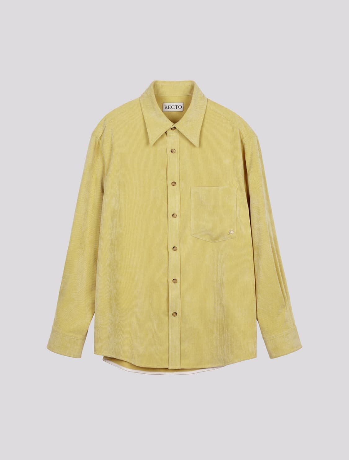 렉토 코듀로이 셔츠 M 상품이미지2