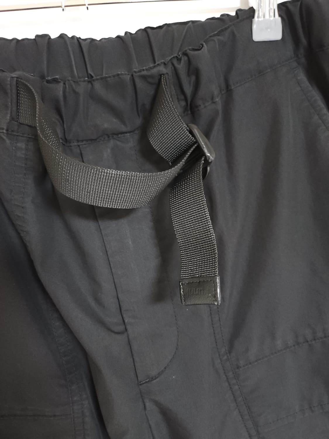 44 준지 블랙 스트랩 카고 팬츠 바지 JC0421P765 상품이미지3