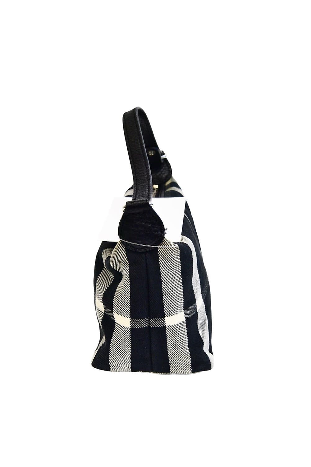 버버리 블랙 체크 패턴 미니백(정품) 상품이미지3