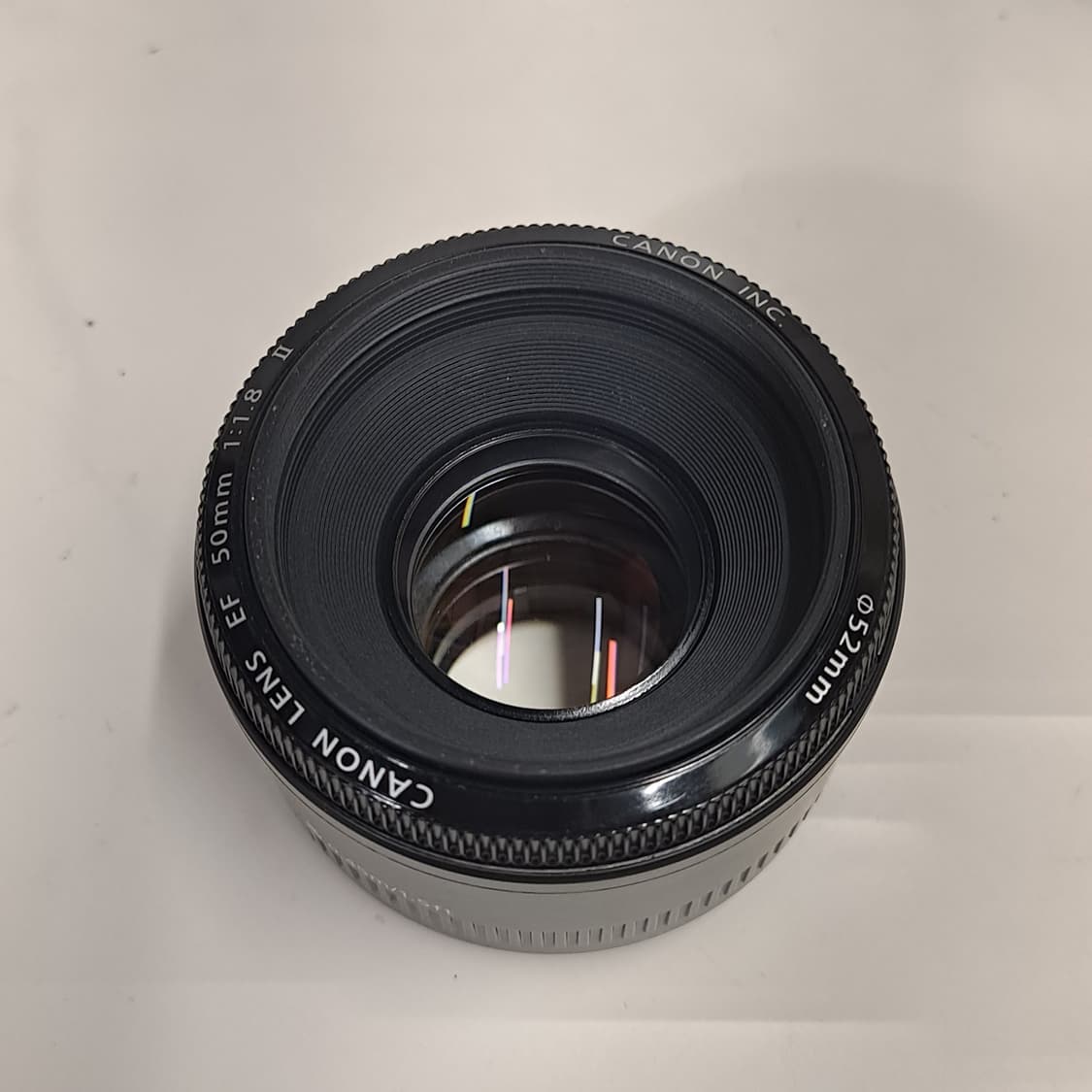 상태 좋은! 캐논 EF 단렌즈 50mm 1.8 II 여친렌즈 상품이미지4
