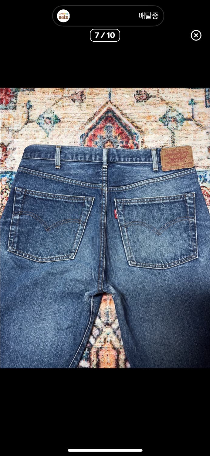 1991s 리바이스 Big E japan selvedge 502XX 상품이미지7