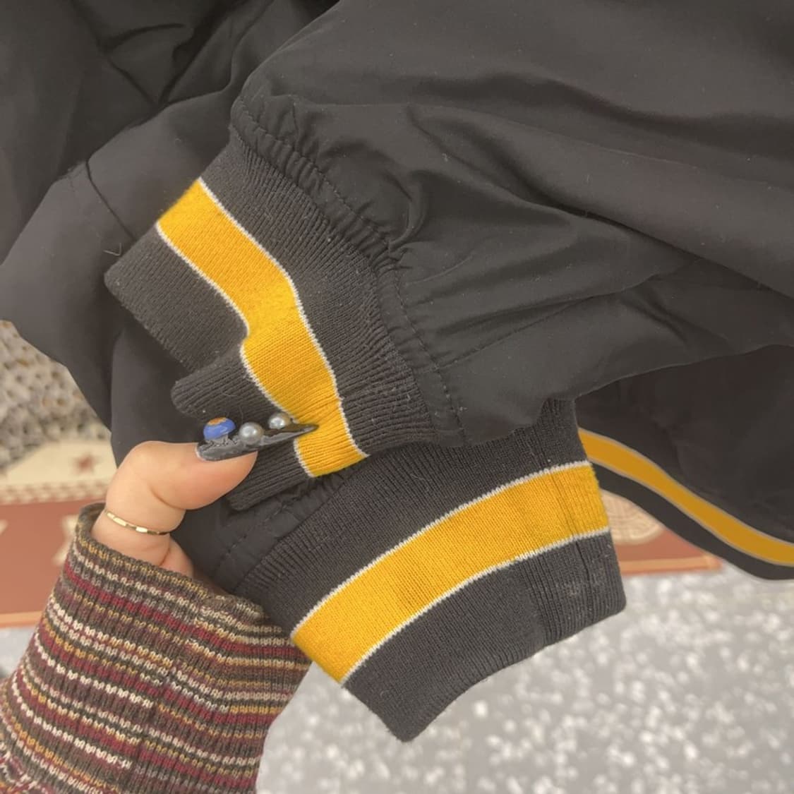 NFL 피츠버그 스틸러스 올드스쿨 레트로 바시티자켓 S C08759 상품이미지7