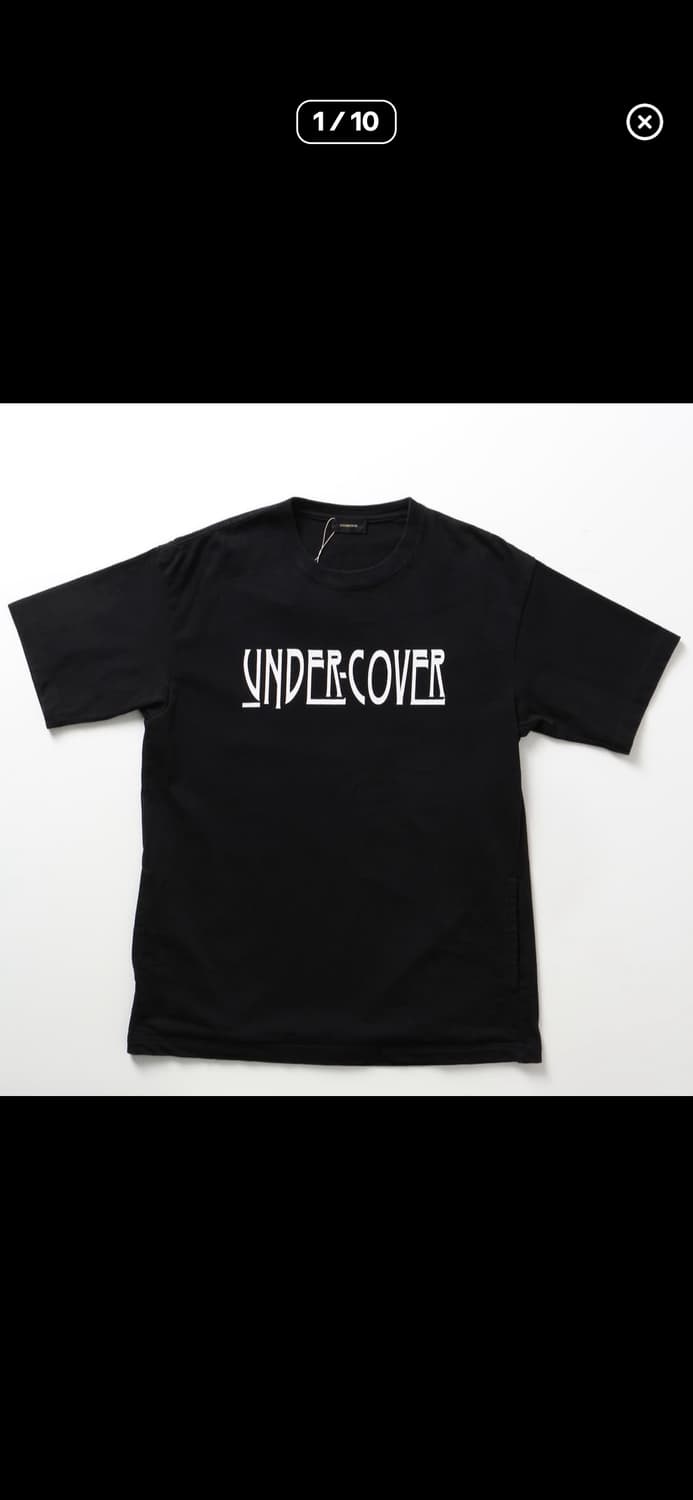 Undercover half t-shirt 상품이미지1