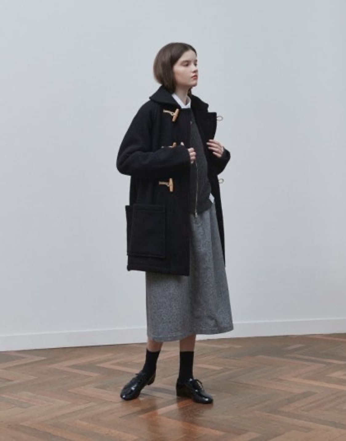 HGS 울 자켓/스커트 셋업 상품이미지8