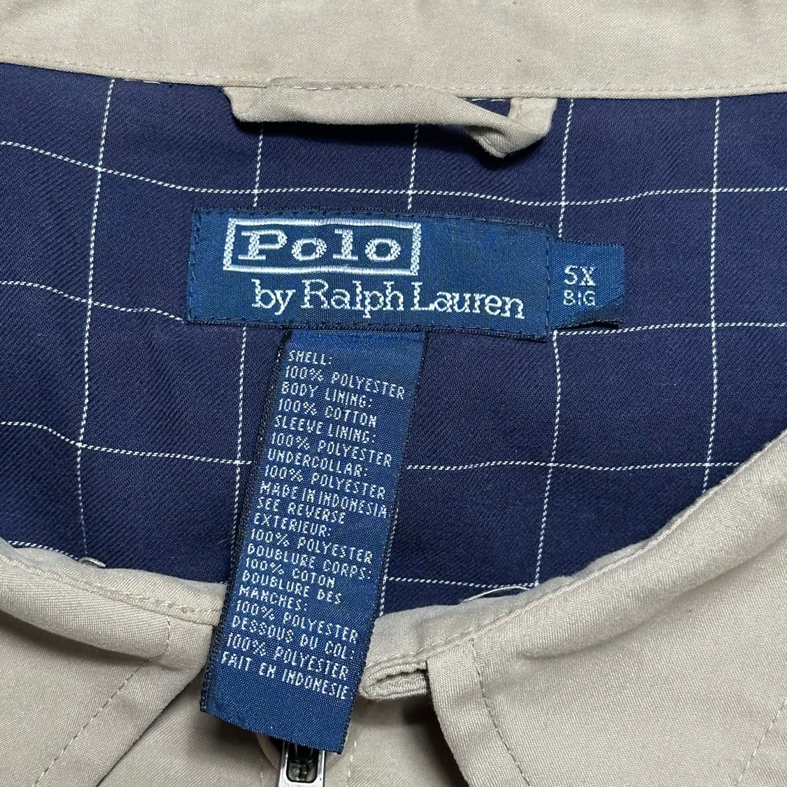 5X 폴로랄프로렌 베이지 바이스윙 자켓 상품이미지4