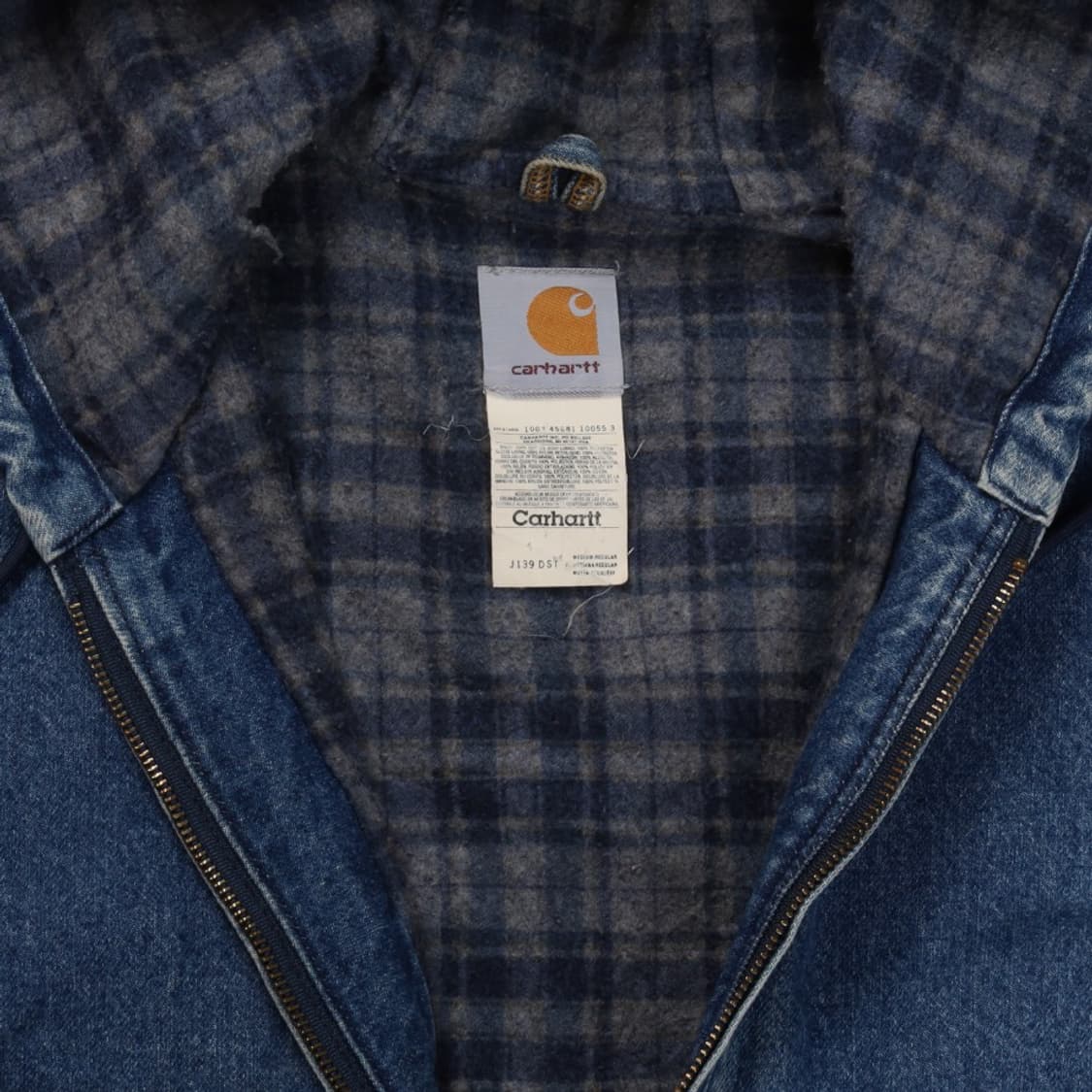 Carhartt J139 Denim Duck Active Jacket  상품이미지8