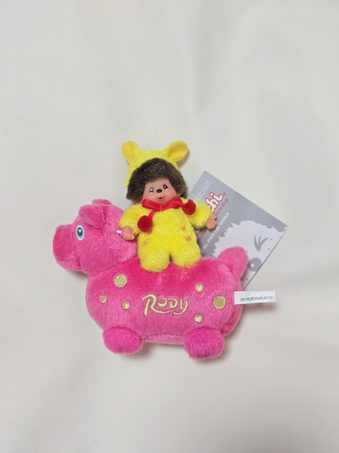 몬치치 x 로디 콜라보 핑크 키링 상품이미지2