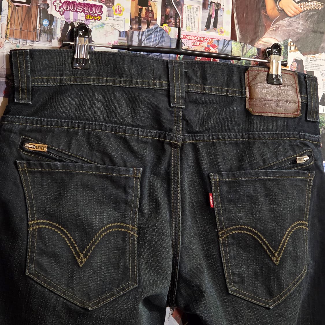 리바이스 514 지퍼 포인트 진청 데님 팬츠 상품이미지3