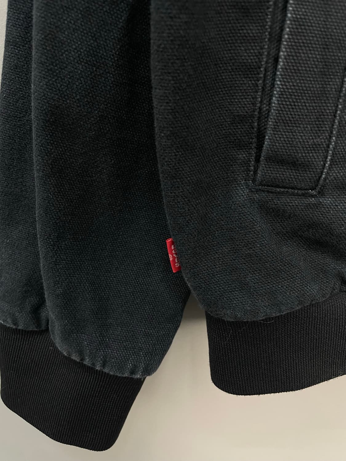 리바이스 레드탭 자수 블랙 블루종 자켓 H949 상품이미지4