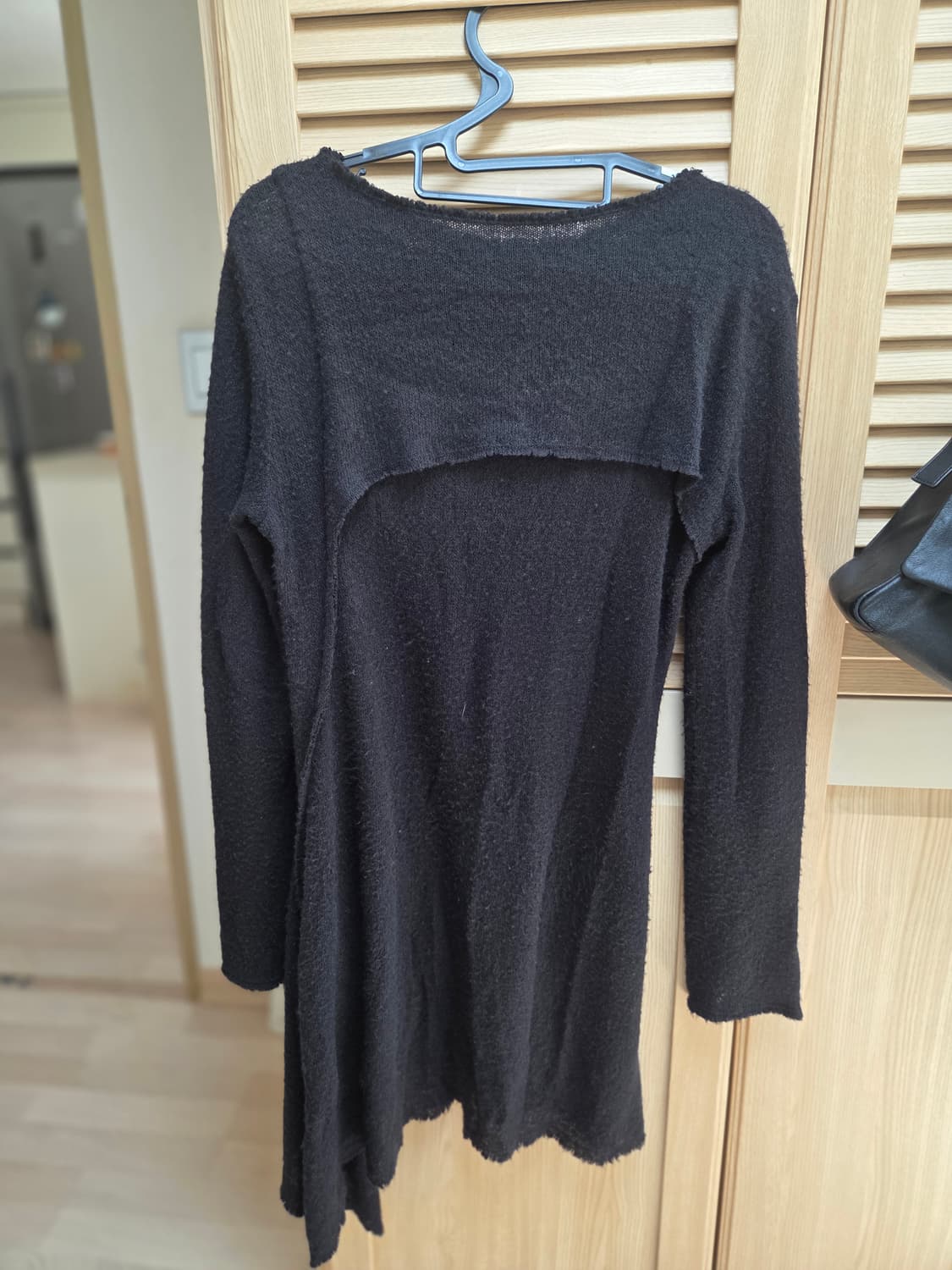 요지 헤어리 니트 원피스 상품이미지1