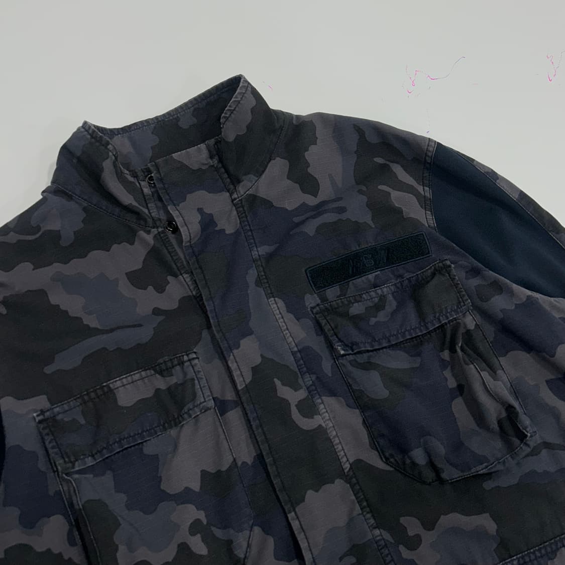 Nike 나이키 NSW 네이비 카모 자켓 상품이미지4