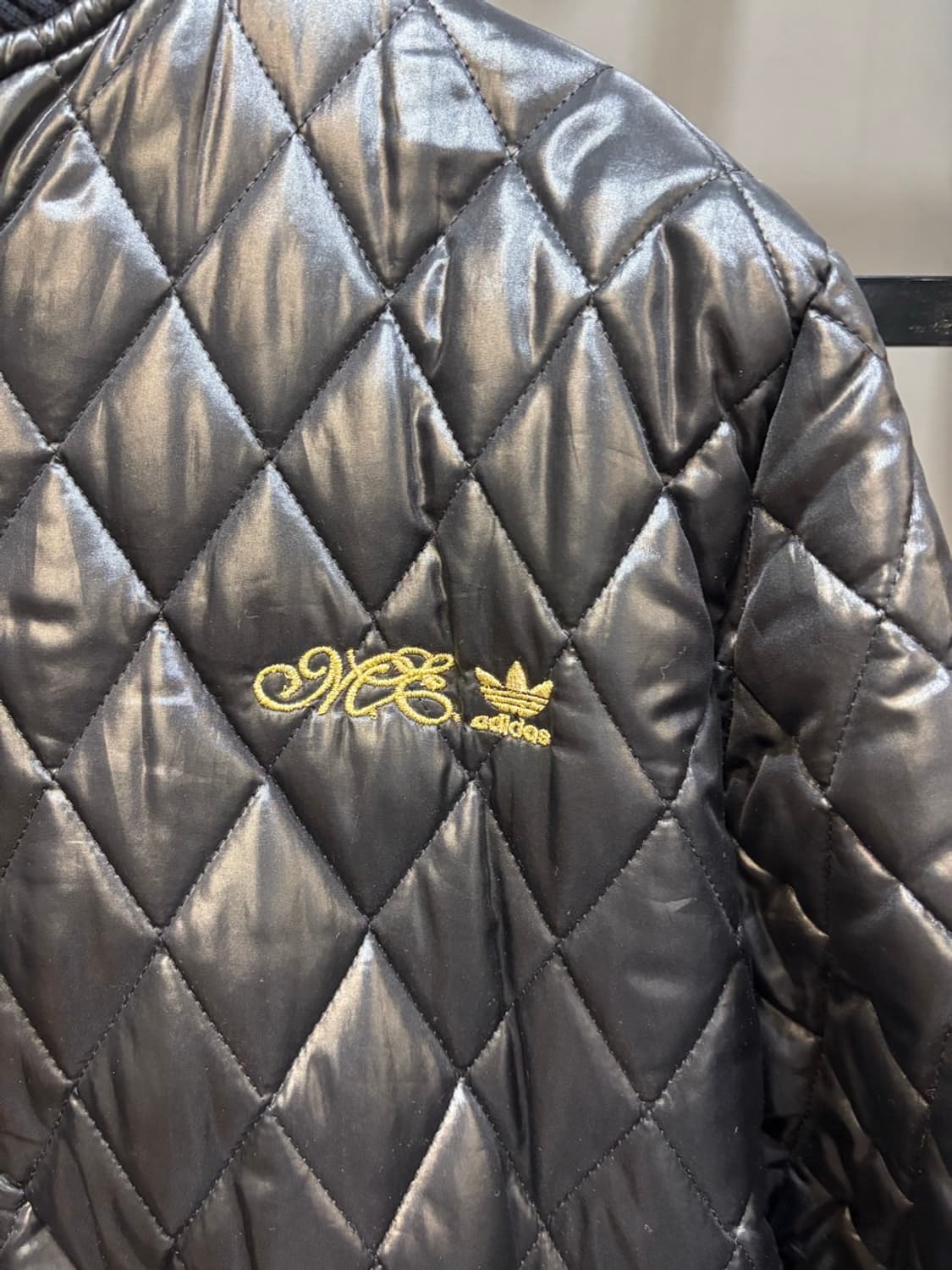 (M) 아디다스 유광 퀄팅 패딩점퍼 4.5 상품이미지2