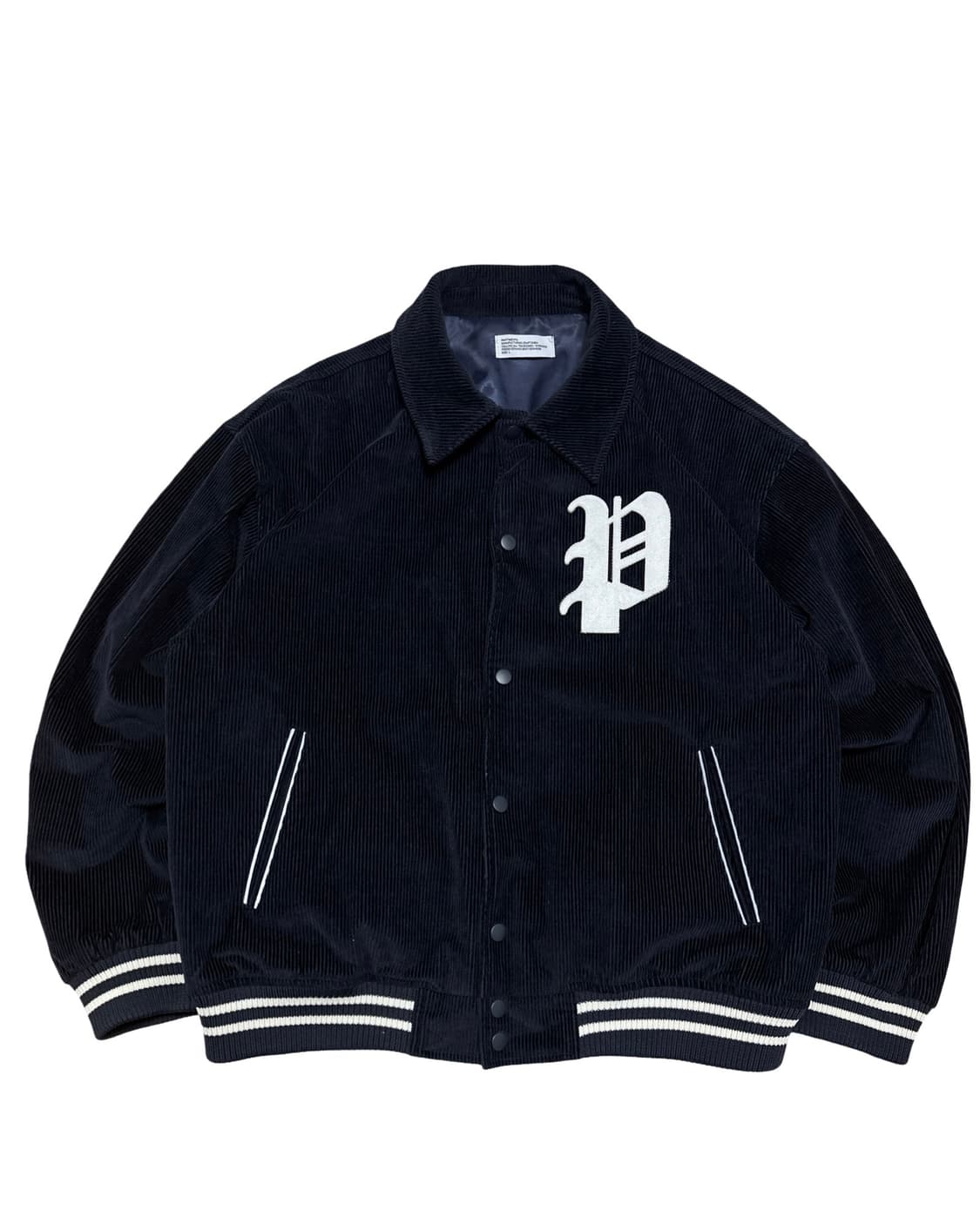 파르티멘토 코듀로이 네이비 자켓 상품이미지1