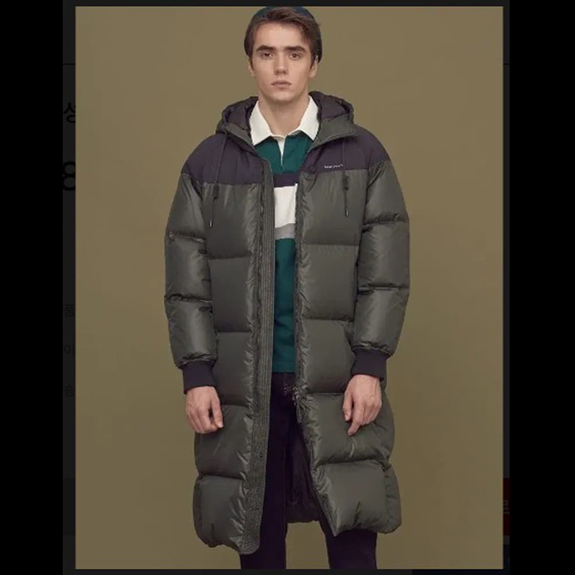 빈폴(BEANPOLE) 오리솜털 롱패딩 95 상품이미지2