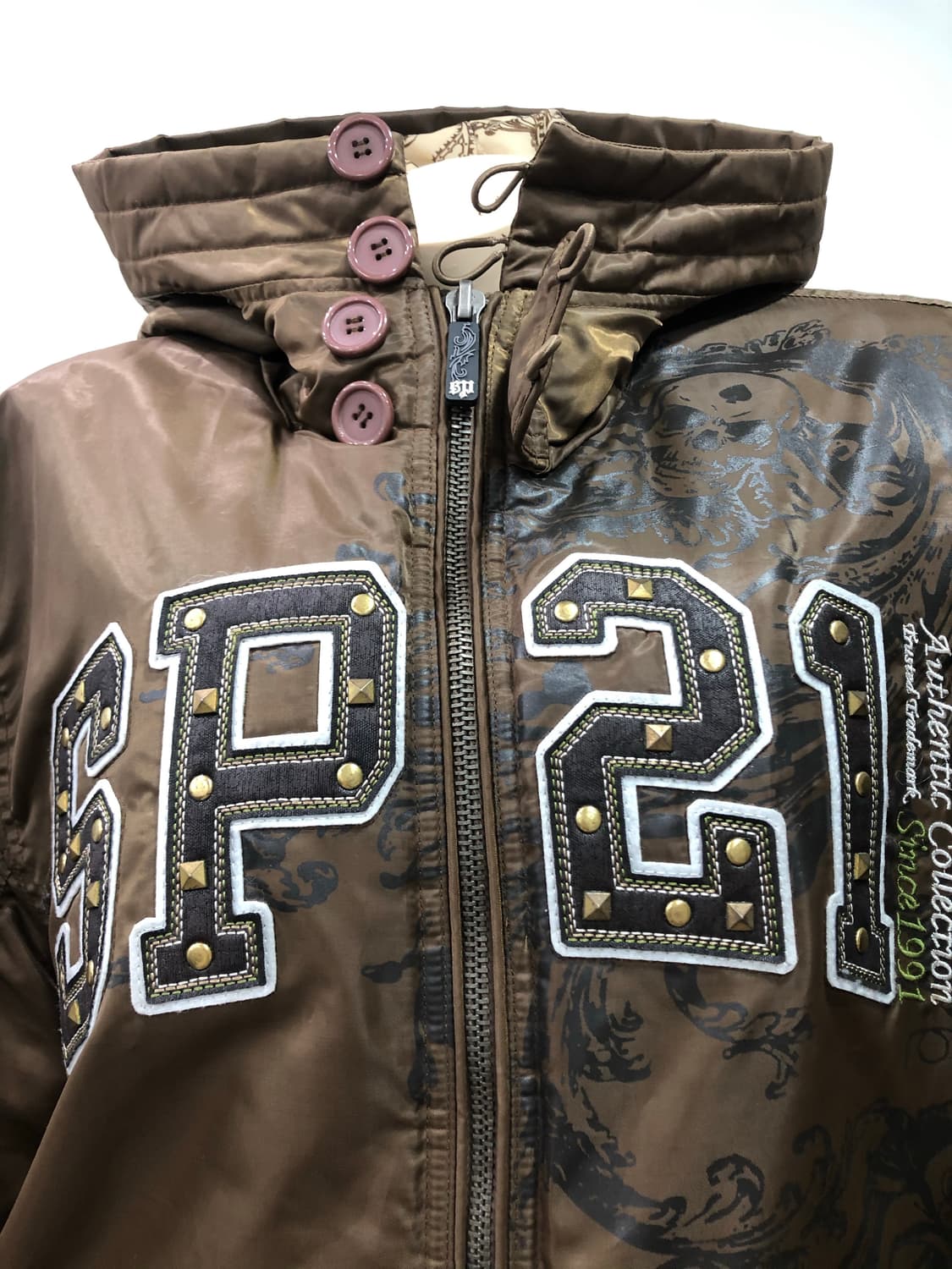 SP21 logo brown padding 상품이미지6