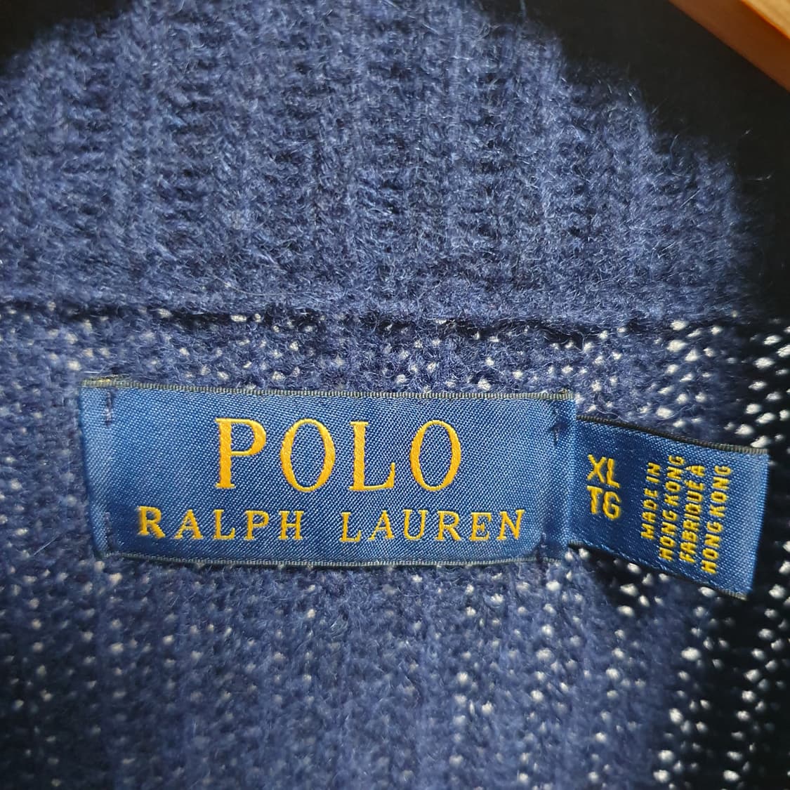 [XL] 폴로 니트가디건(네이비) 상품이미지3