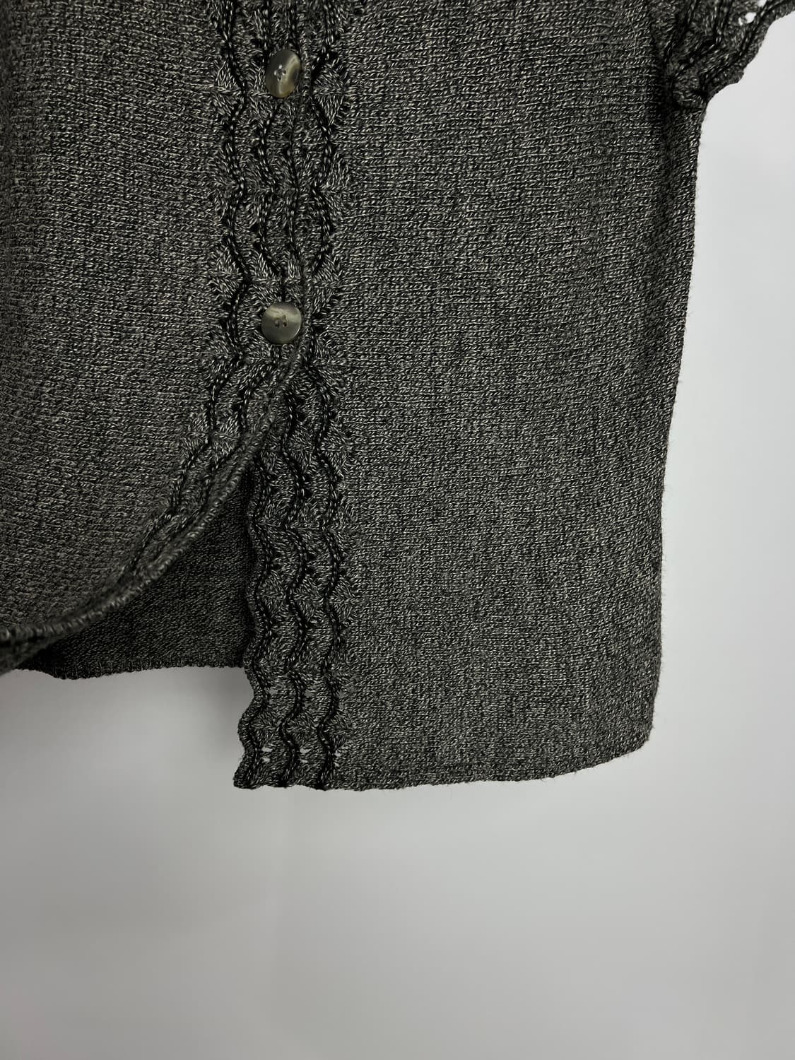 ARRONE 반팔 니트 가디건 상품이미지3