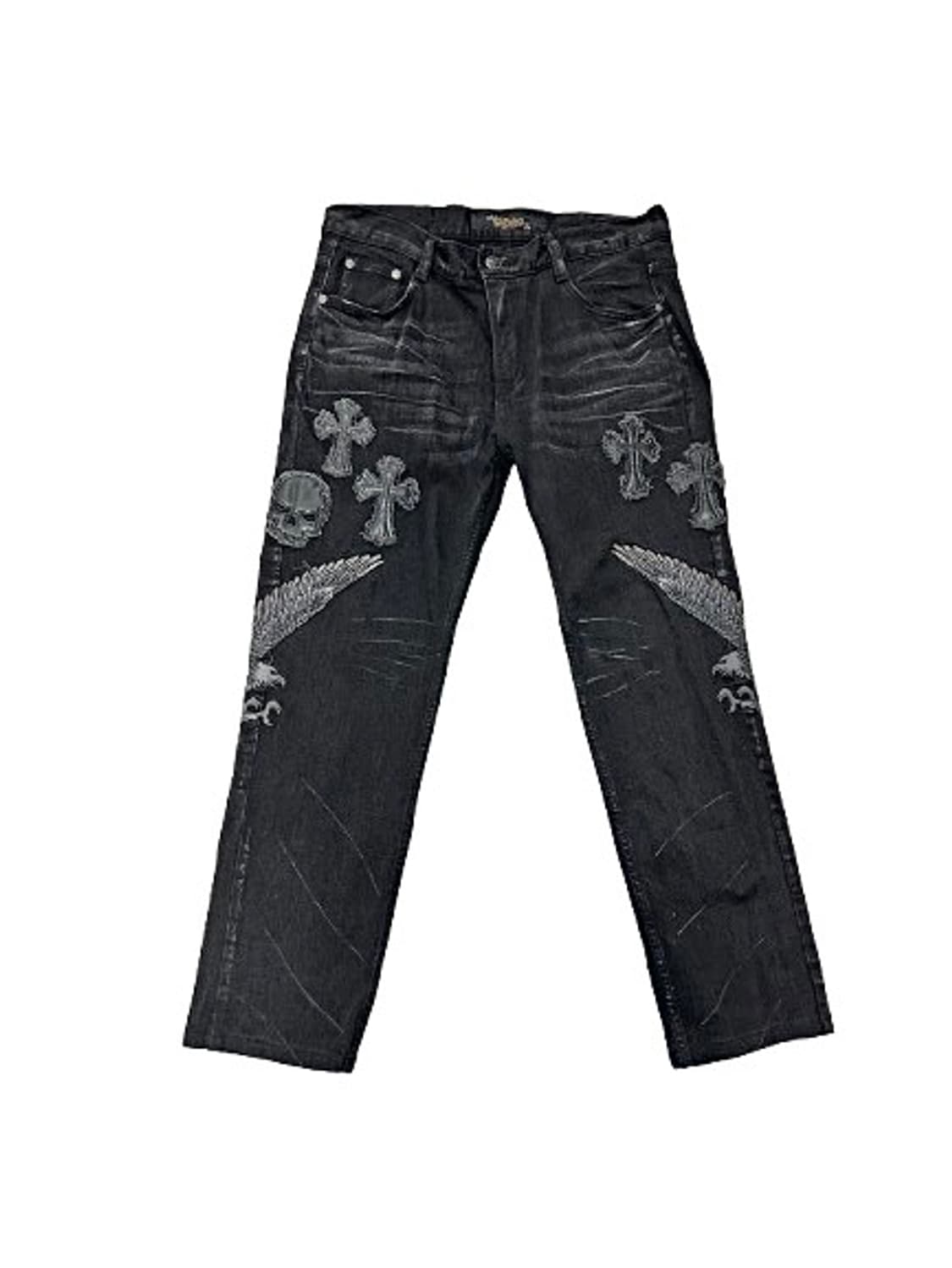 Cloud72 해골 십자 팬츠 34 상품이미지1