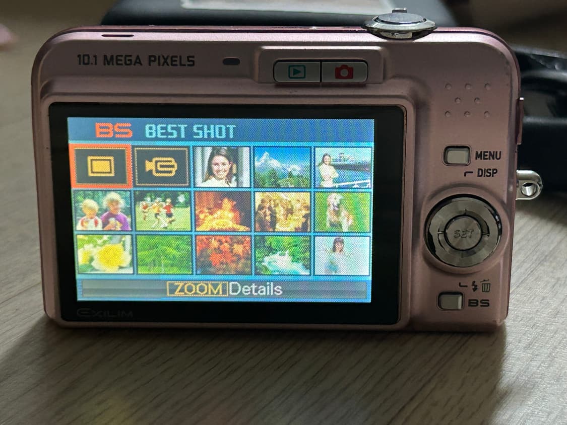 카시오 엑슬림/ exlim ex-z1080 핑크디카 상품이미지8