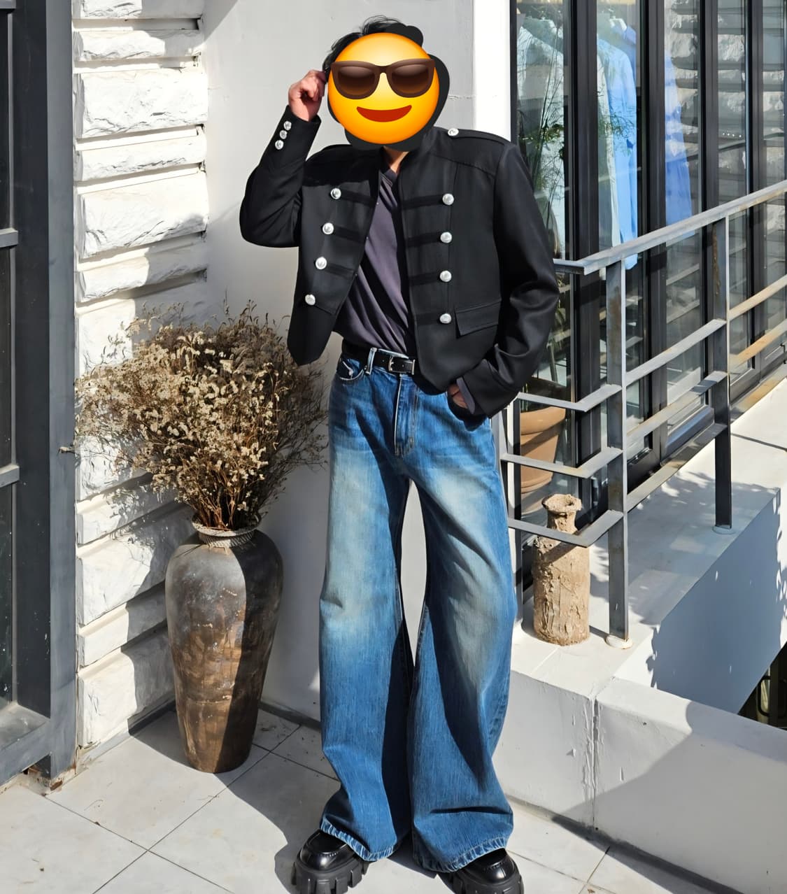 헬렛 HELET 나폴레옹 자켓 L사이즈 새상품 상품이미지2