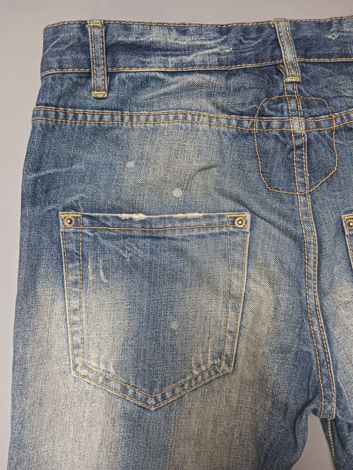 [32] 디스퀘어드2 소프트볼패치 레귤러진 청바지 상품이미지8