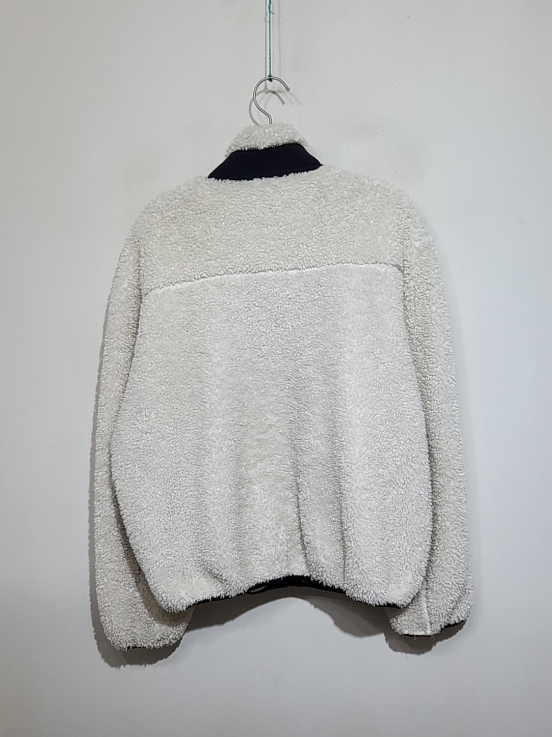 (100) 네파 후리스 점퍼 화이트 뽀글이 플리스 자켓  상품이미지6