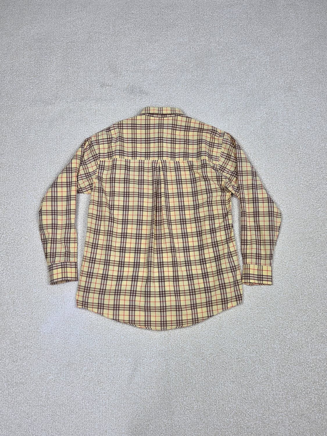 [버버리] 빈티지 노바체크 코튼 긴팔 셔츠 | S00112 상품이미지7