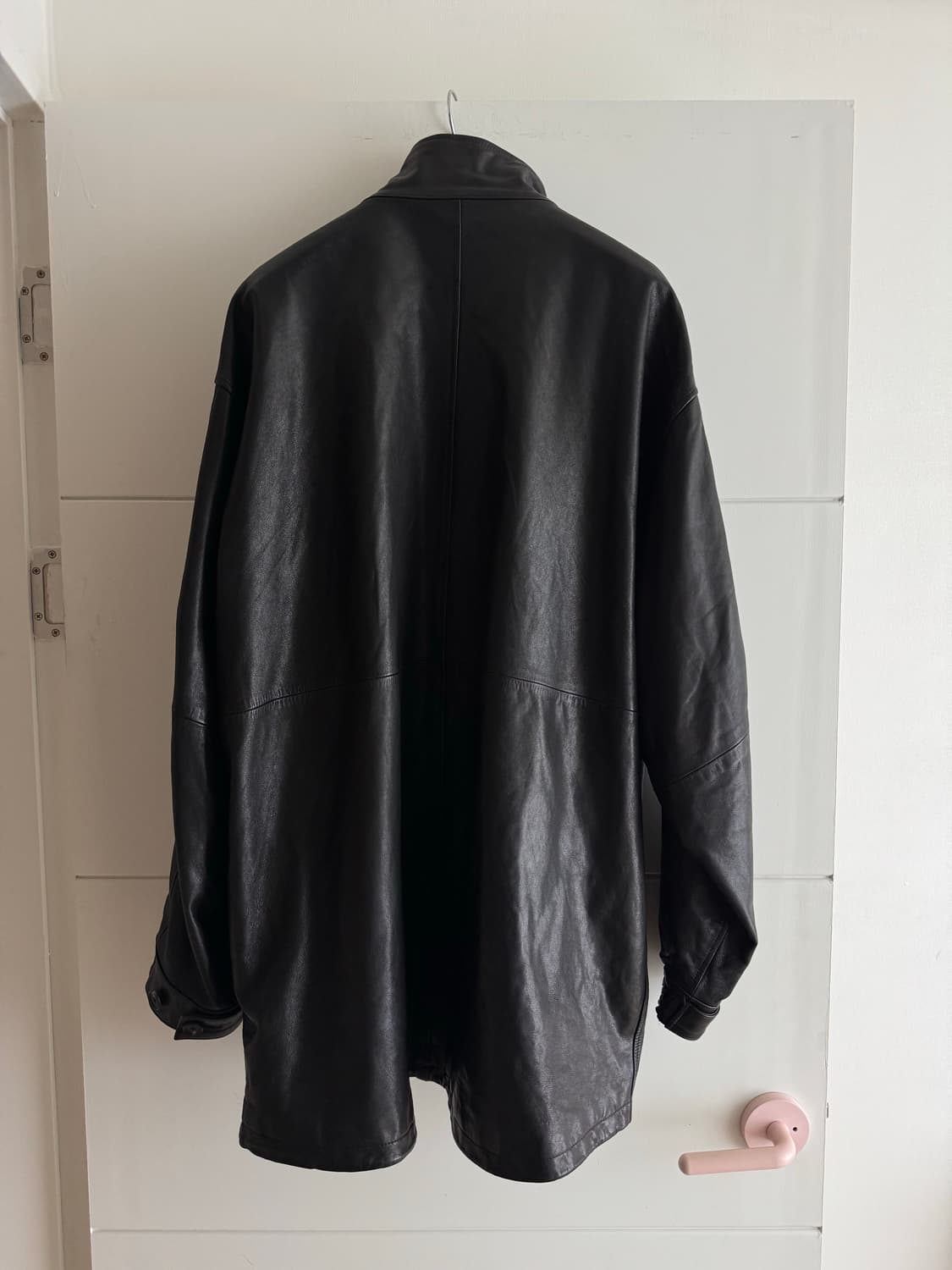 ssstein 슈타인 레더 모즈 코트 m사이즈 상품이미지2