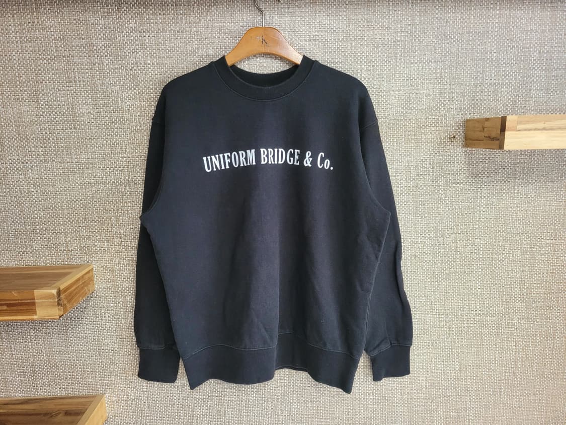 L 100사이즈 유니폼브릿지 헤비코튼 맨투맨 아메카지  상품이미지1