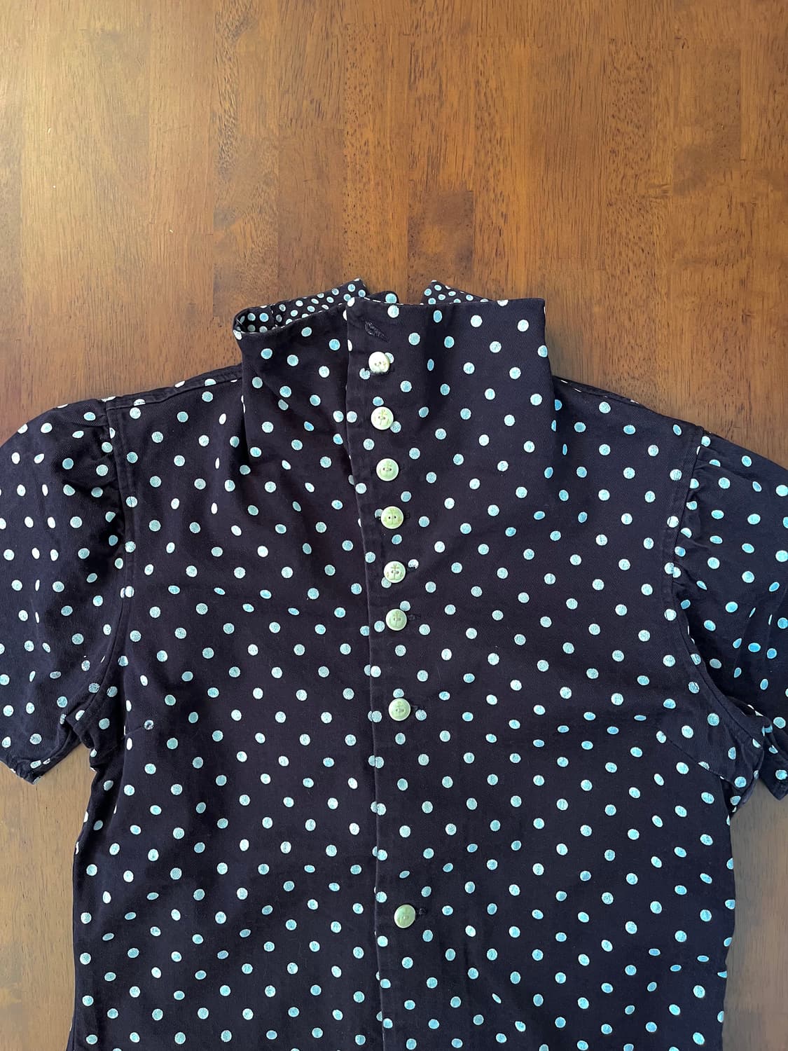 캐피탈 폴카도트 셔츠 블라우스 상품이미지5