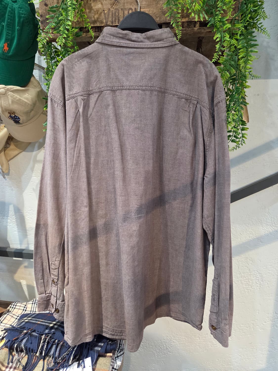 CARHARTT 칼하트 애쉬브라운 긴팔셔츠 상품이미지4