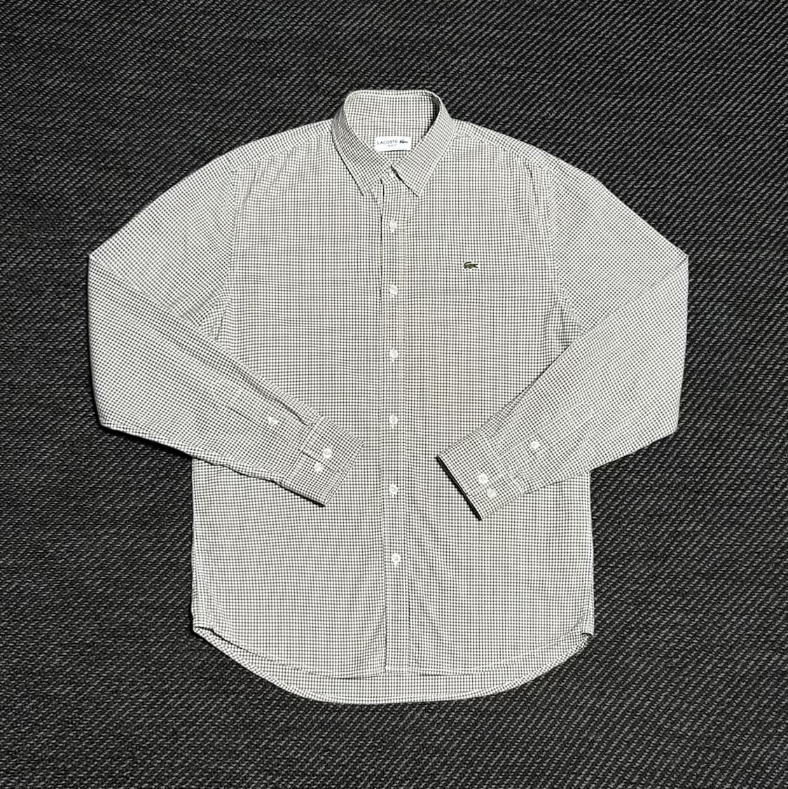[M] Lacoste 라코스테 신형 체크셔츠 상품이미지1
