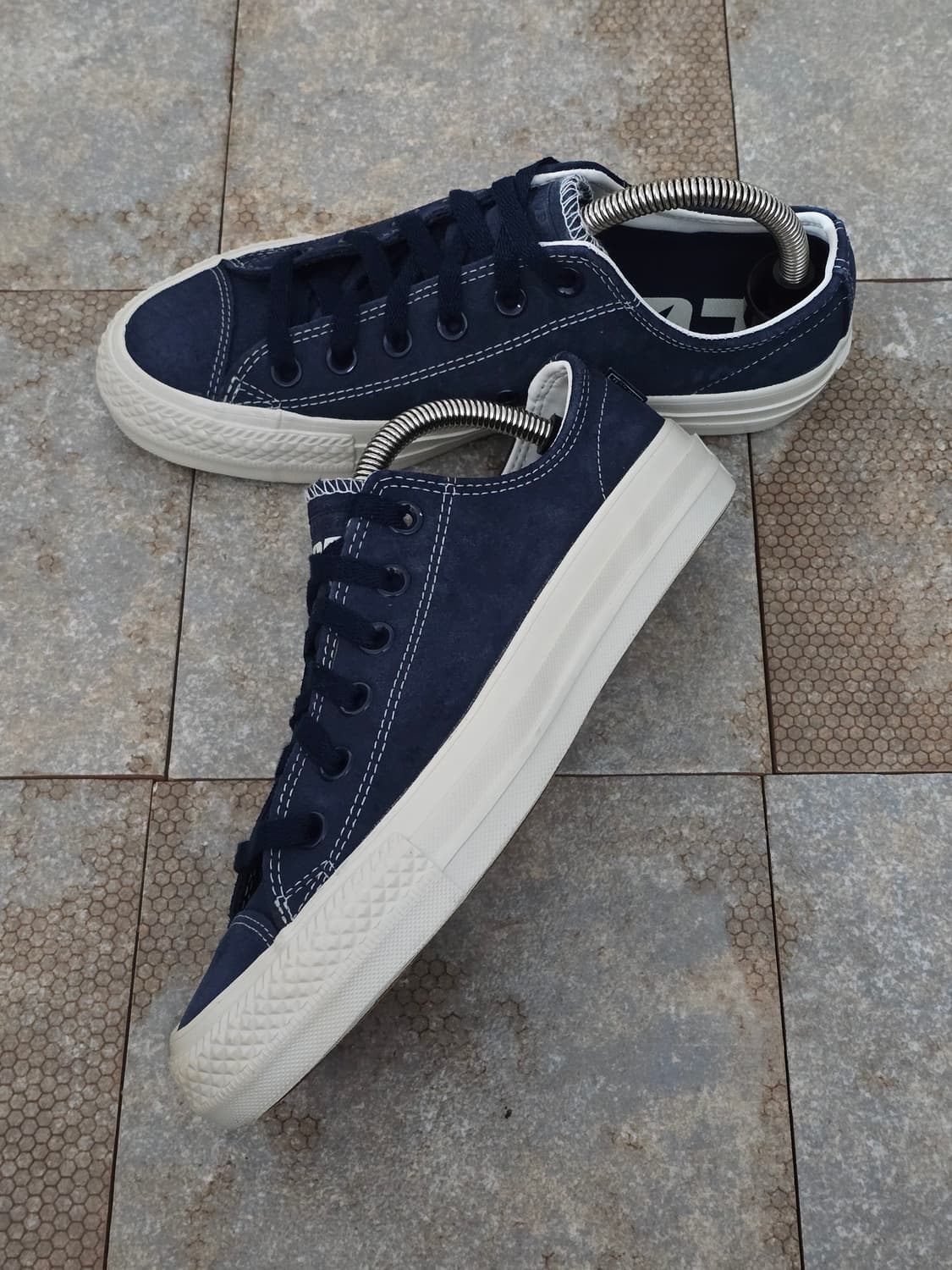 (240)컨버스 올스타 프로 스웨이드 옵시디언 로우 상품이미지3