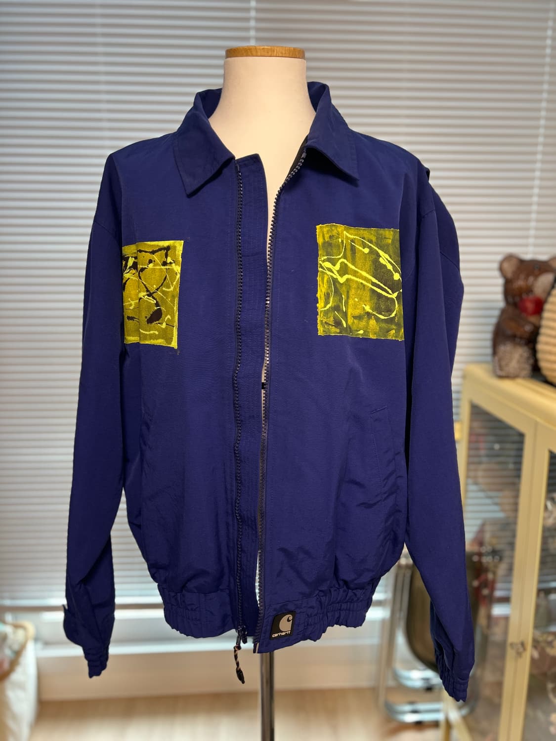 칼하트 워크 자켓 1of1 커스텀 Jackson Pollock레퍼런스 상품이미지1