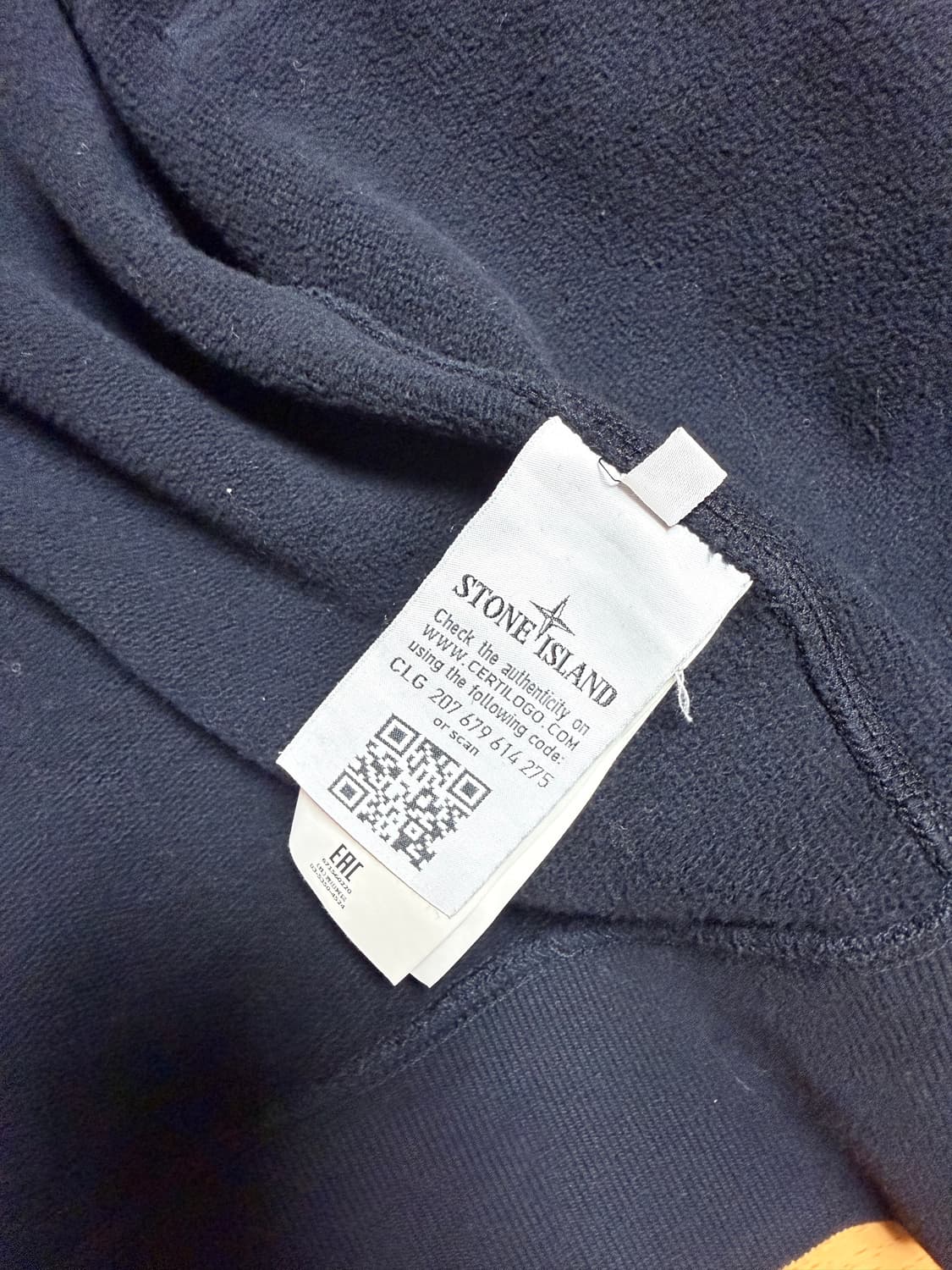 스톤아일랜드 후드집업 블랙 S (국내95) 상품이미지5